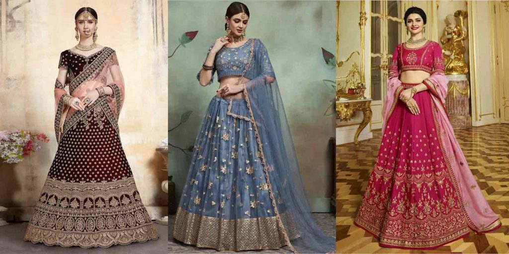 how to wear lehenga shawl for muslim