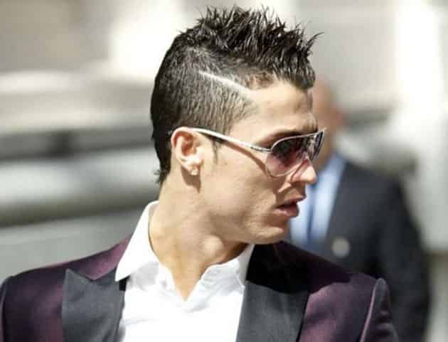 Cristiano Ronaldo Spike Haircut