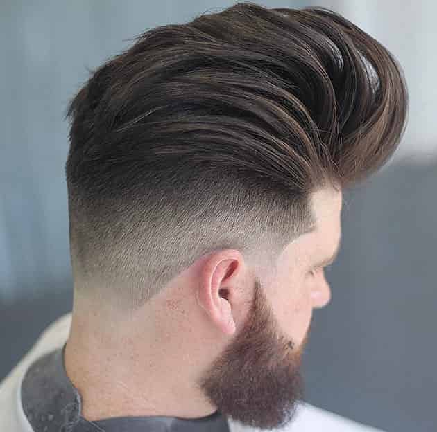 Long Pompadour Hairstyle