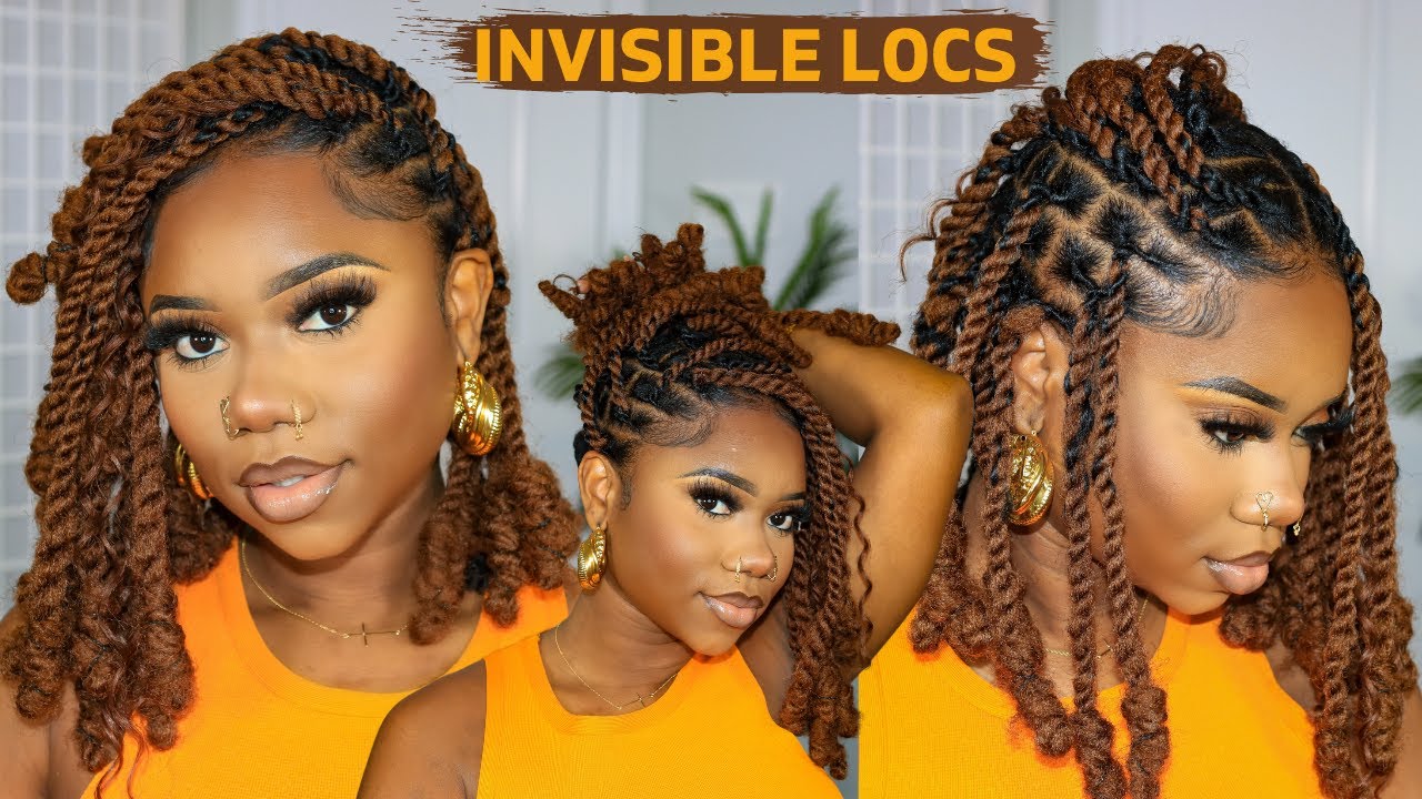 Invisible Locs Hairstyles